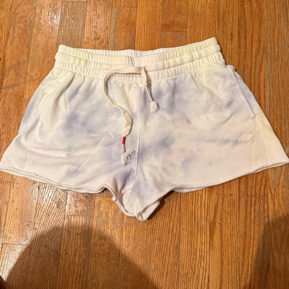 Wildfox Cream Tie-Dye Women's Shorts